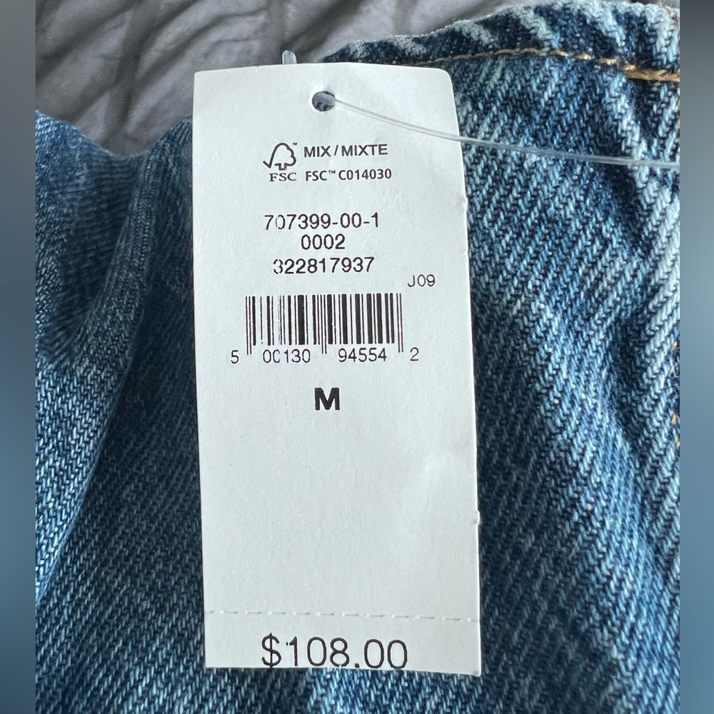 GAP UltraSoft Blue Denim Maxi Dress - Picture 7 of 7